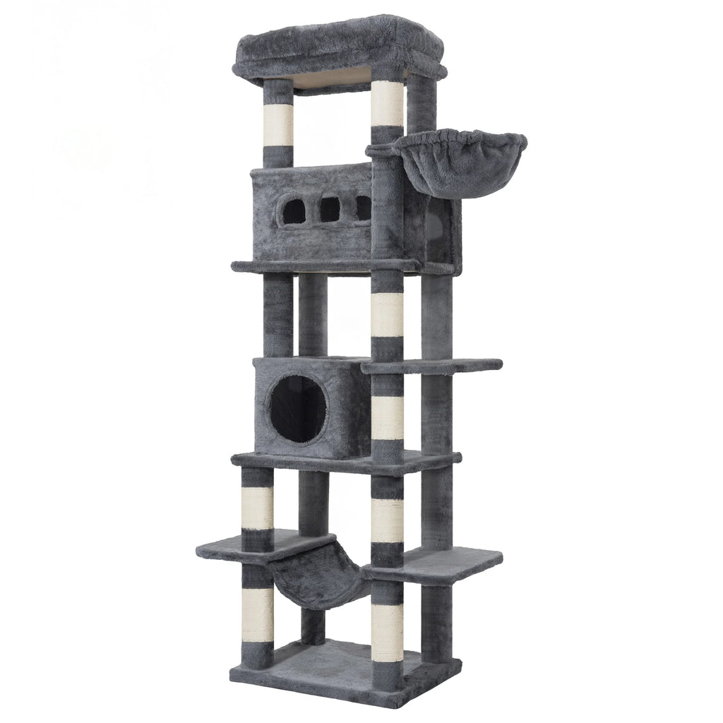 Arbre à chat XXL 170 cm multi-niveaux, vue 6