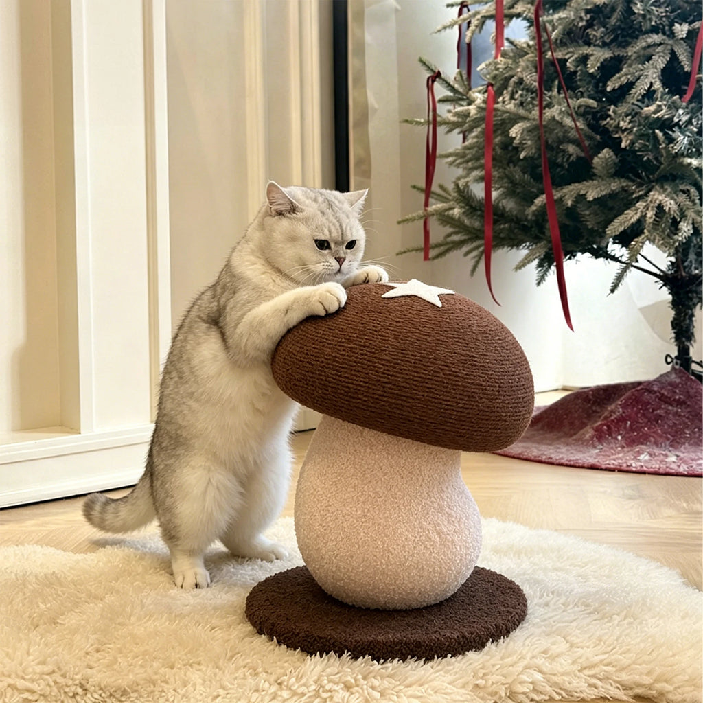 Griffoir champignon en sisal naturel, vue 6