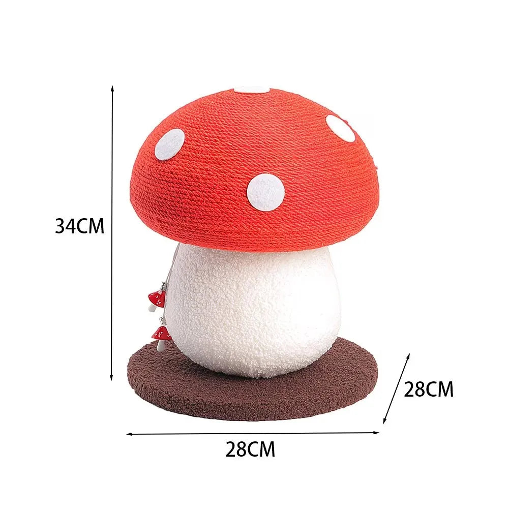 Griffoir champignon en sisal naturel, vue 9