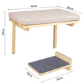 Hamac mural pour chat avec 2 marches, vue 4