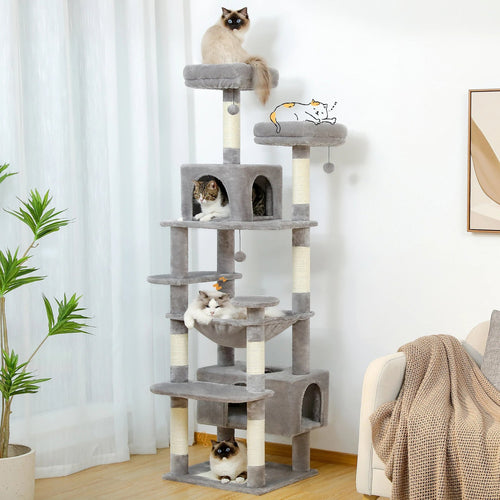 Arbre à chat 3 tailles (136, 164 ou 184 cm)