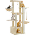 Arbre à chat 170 cm, coloris beige